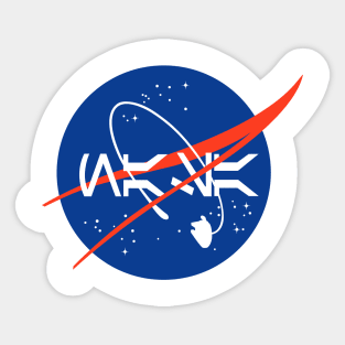 NASAs Galaxys Edge Sticker